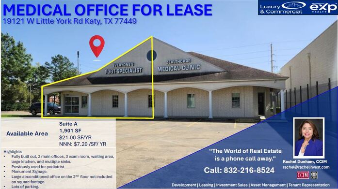 Medical Office For Lease